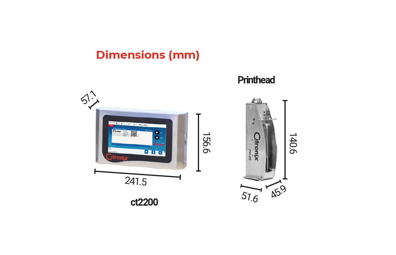 Ct2200 Dimensions  New